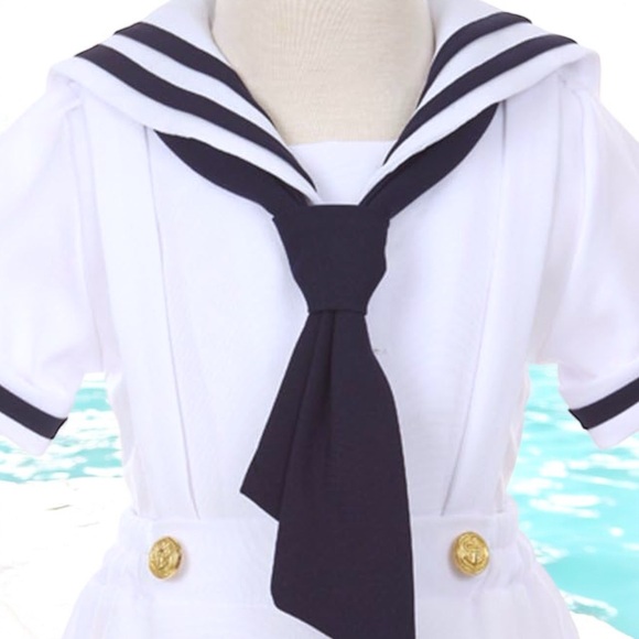 New Baby Toddler Boys Bow Accent Nautical Cap Outfit Set - Picture 10 of 15